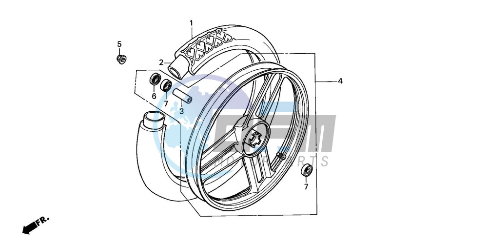 FRONT WHEEL