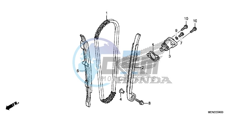 CAM CHAIN/TENSIONER