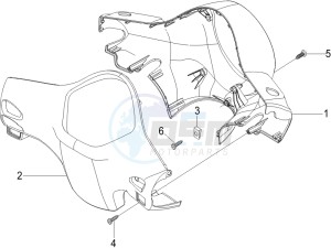 LX 50 4T-4V drawing Handlebars coverages