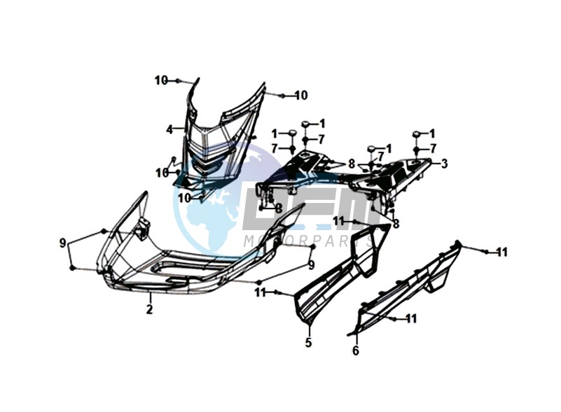 FLOOR PANEL /  FRAMECOVER