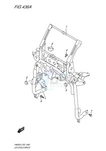 AN650Z ABS BURGMAN EXECUTIVE EU-UK drawing LEG SHIELD BRACE