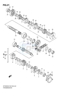 SFV650 (E3-E28) Gladius drawing TRANSMISSION