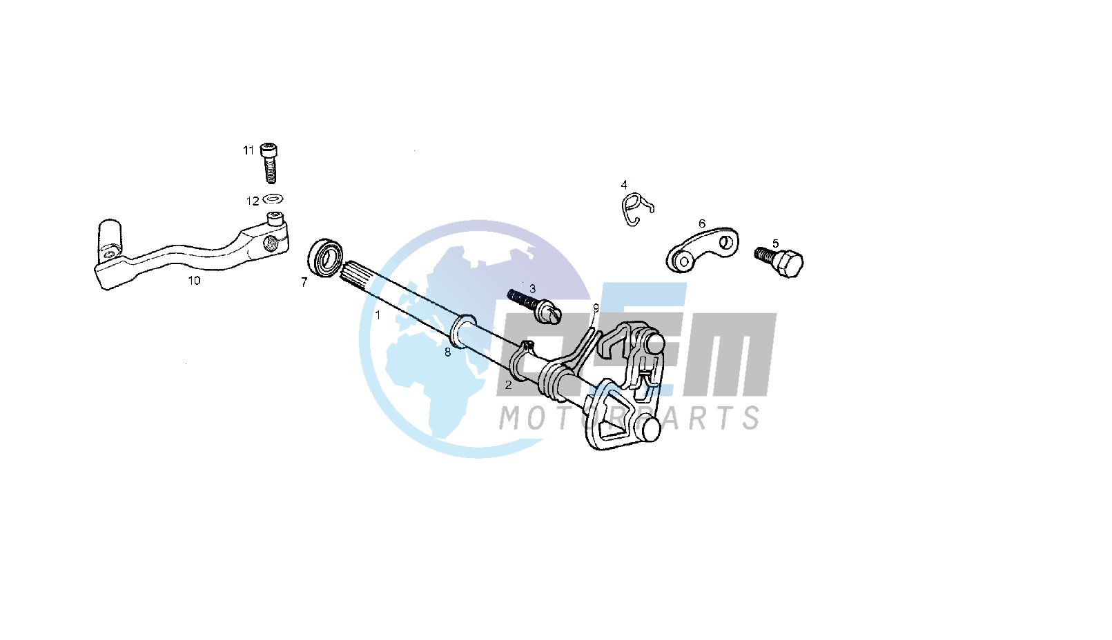 GEAR CHANGE MECHANISM