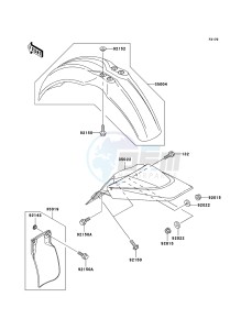 KX65 KX65-A6 EU drawing Fenders