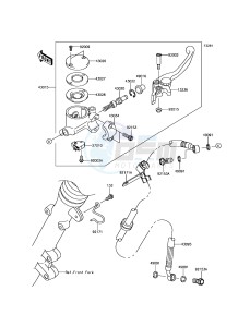 W800 EJ800AGFA GB XX (EU ME A(FRICA) drawing Front Master Cylinder