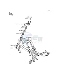 ER-6N ER650EEF XX (EU ME A(FRICA) drawing Frame