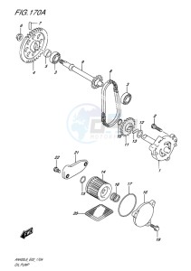 AN400 ABS BURGMAN EU-UK drawing OIL PUMP