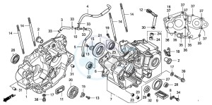 CRF150RB CRF150RB drawing CRANKCASE