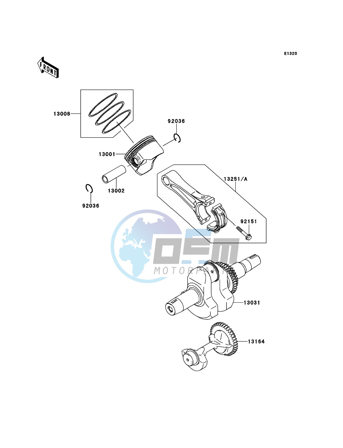 Crankshaft/Piston(s)