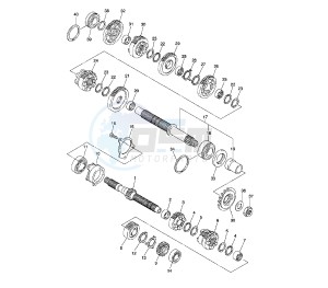 FZ8-NA 800 drawing TRANSMISSION