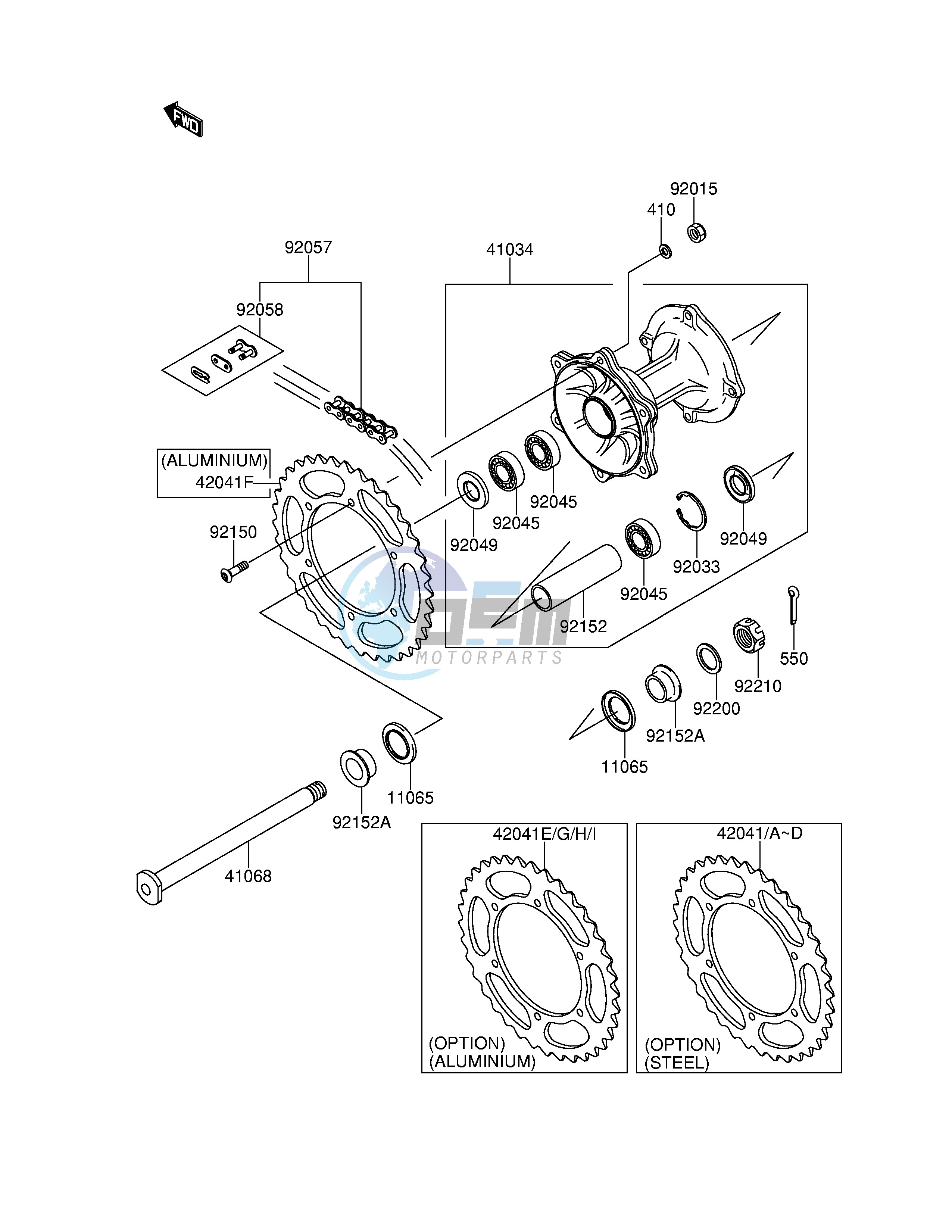 REAR HUB