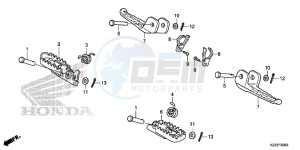 CRF250MF CRF250M UK - (E) drawing STEP