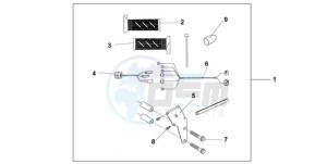 NSA700A9 KO / MME drawing GRIP HEATER