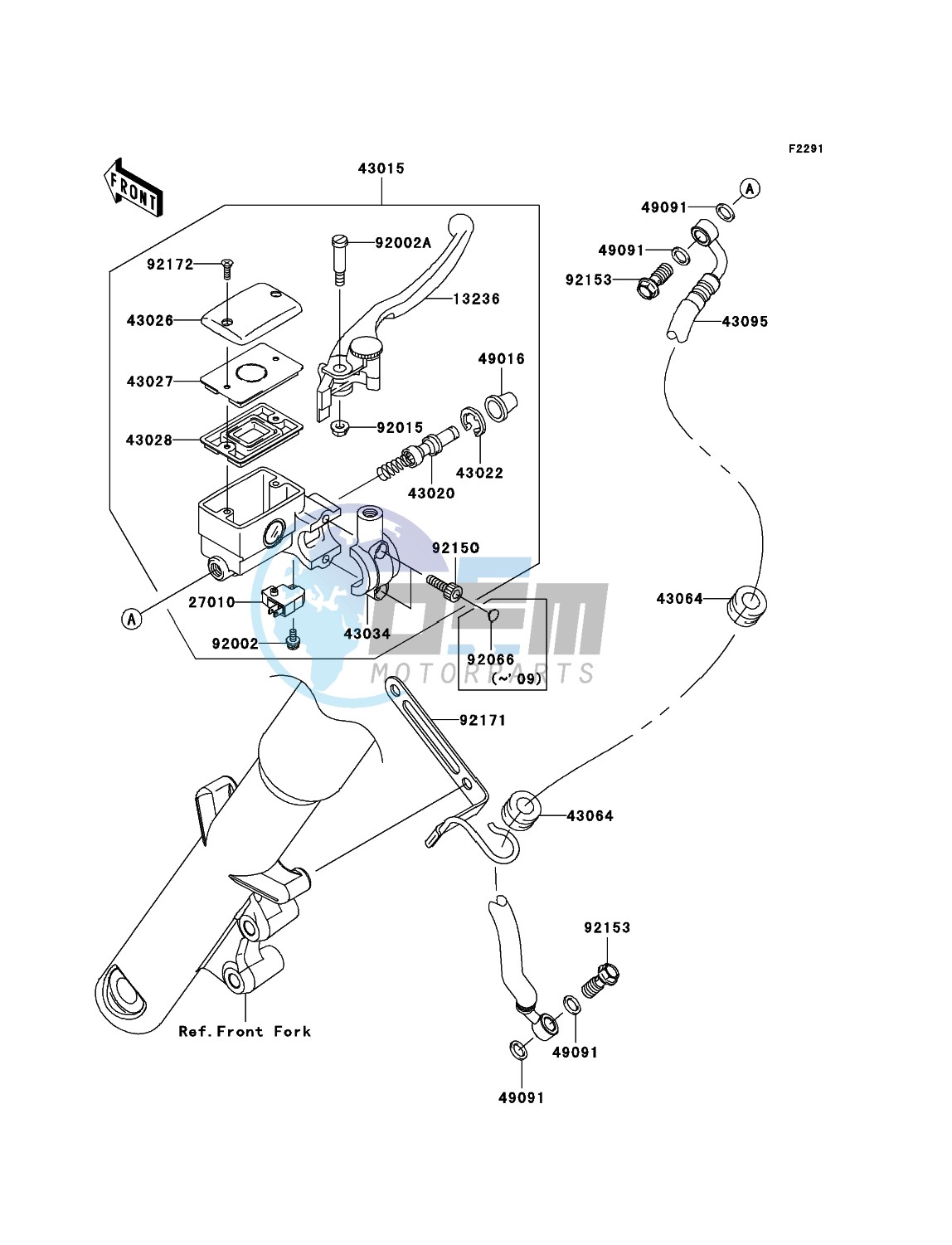 Front Master Cylinder