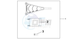 CBR1000RAA UK - (E / ABS MKH) drawing TANK BAG