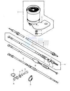 KLT 250 A [KLT250] (A1) [KLT250] drawing CABLES_METER -- 82 A1- -