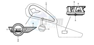 VT600CD 400 drawing MARK (3)