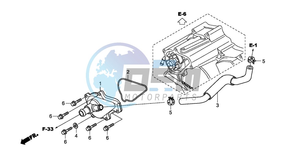 WATER PUMP COVER