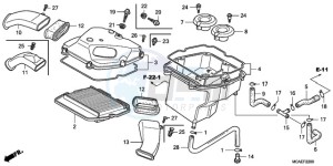 GL18009 Europe Direct - (ED / AB NAV) drawing AIR CLEANER