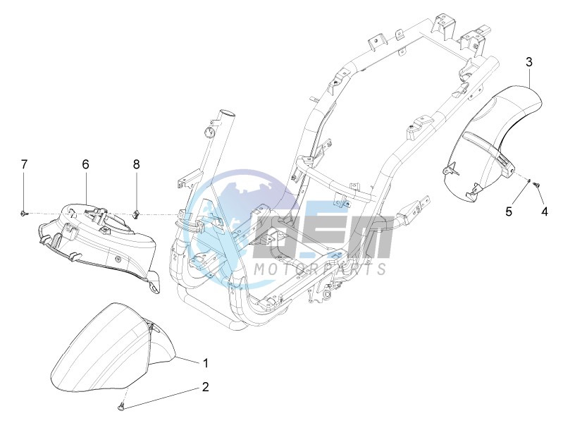 Wheel housing - Mudguard