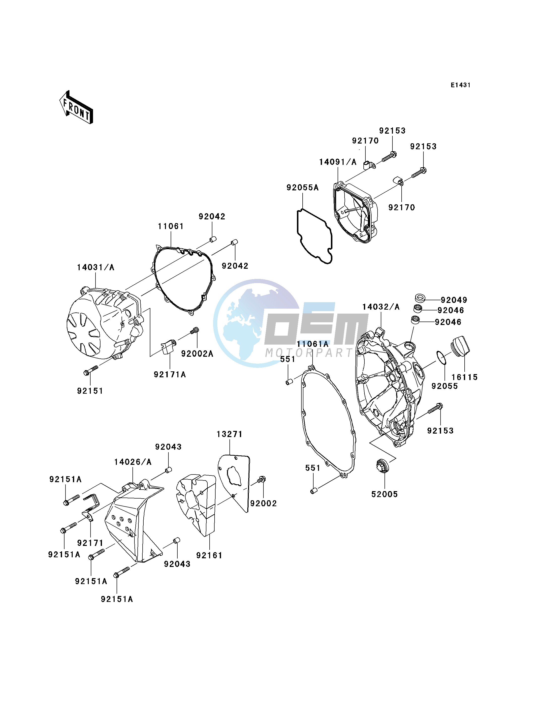 ENGINE COVER-- S- -