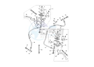 YP R X-MAX 125 drawing MASTER CYLINDER