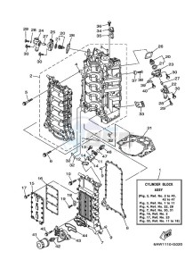 F350AETX drawing CYLINDER--CRANKCASE-1