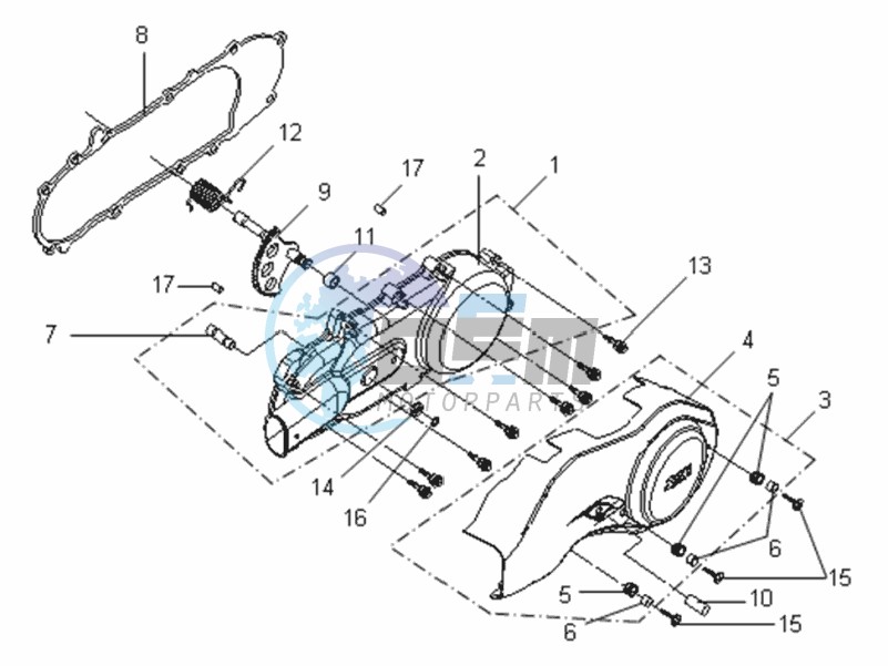 CRANKCASE LEFT