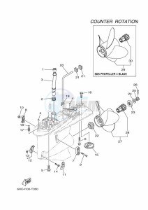 LF250XB-2019 drawing PROPELLER-HOUSING-AND-TRANSMISSION-4