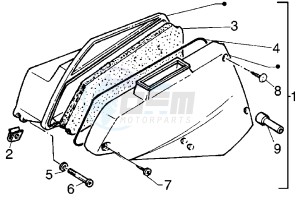 ET2 INIEZIONE 50 drawing Air Cleaner