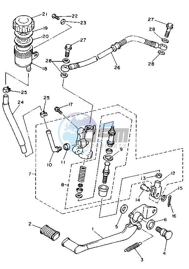 REAR MASTER CYLINDER