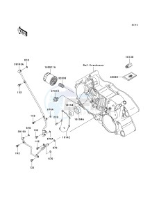 KVF 360 A [PRAIRIE 360 4X4] (A6F-A9F) A9F drawing OIL PUMP_OIL FILTER