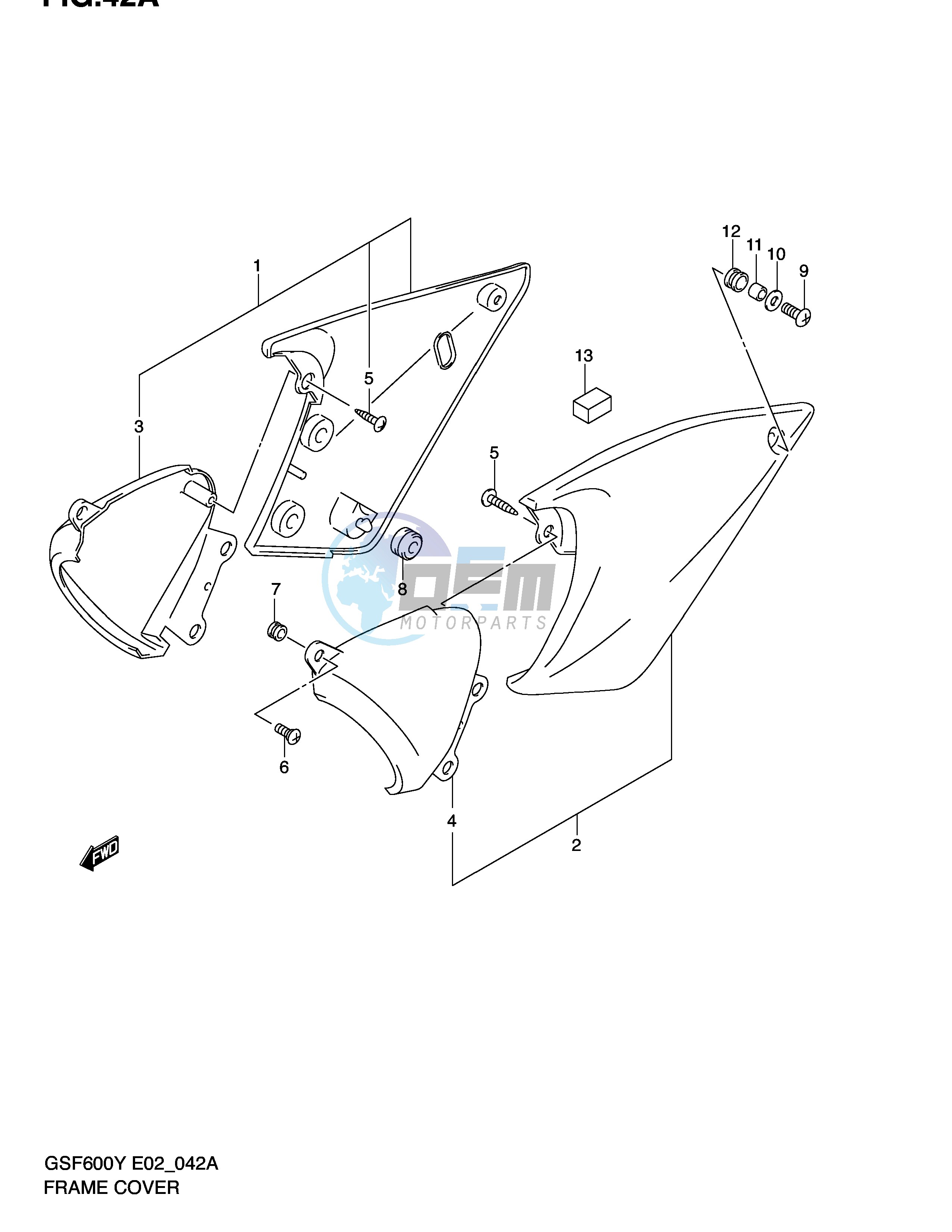 FRAME COVER (MODEL K2 K3 K4)