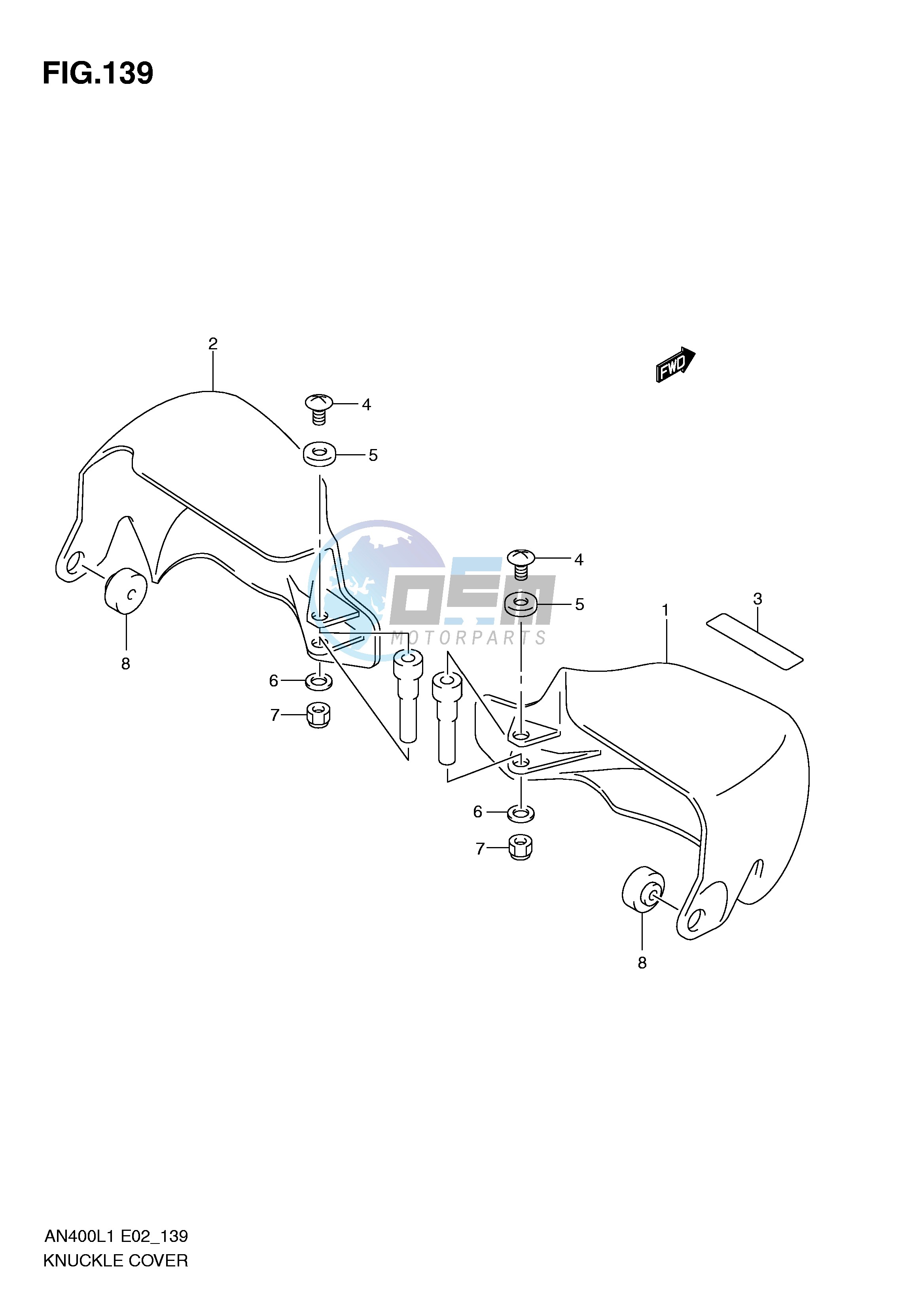 KNUCKLE COVER (AN400ZAL1 E2)