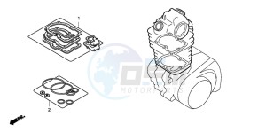 TRX250TE FOURTRAX RECON ES drawing GASKET KIT A