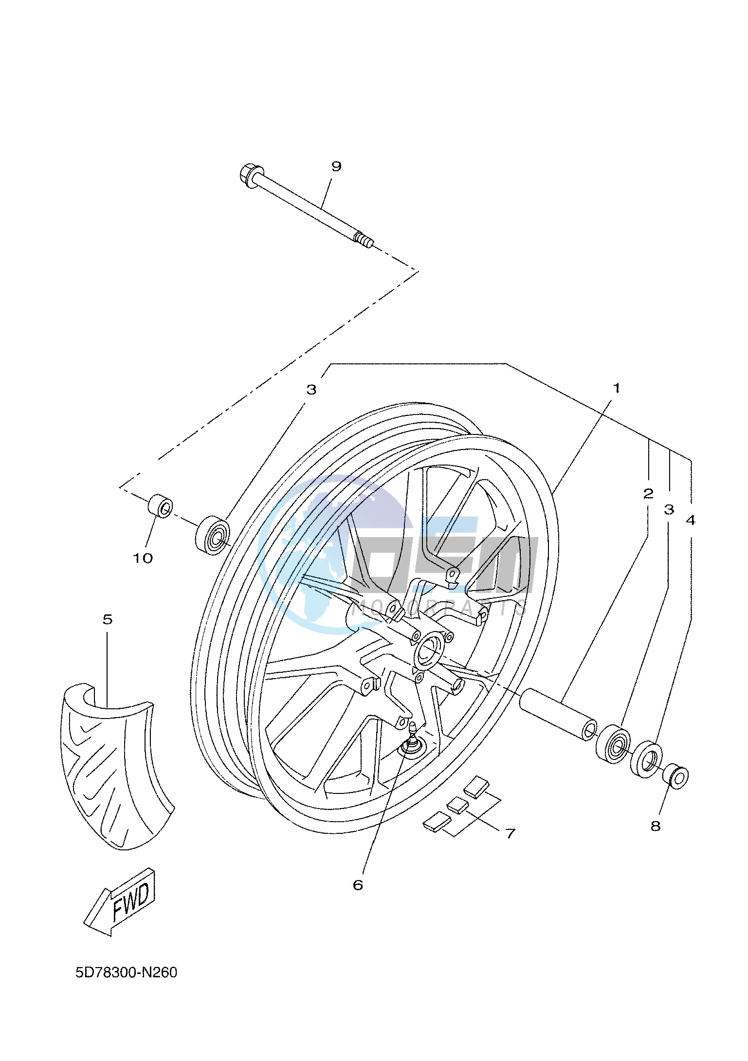 FRONT WHEEL