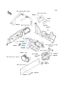 KRF 750 F [TERYX 750 4X4 NRA OUTDOORS] (F8F) F8F drawing LABELS