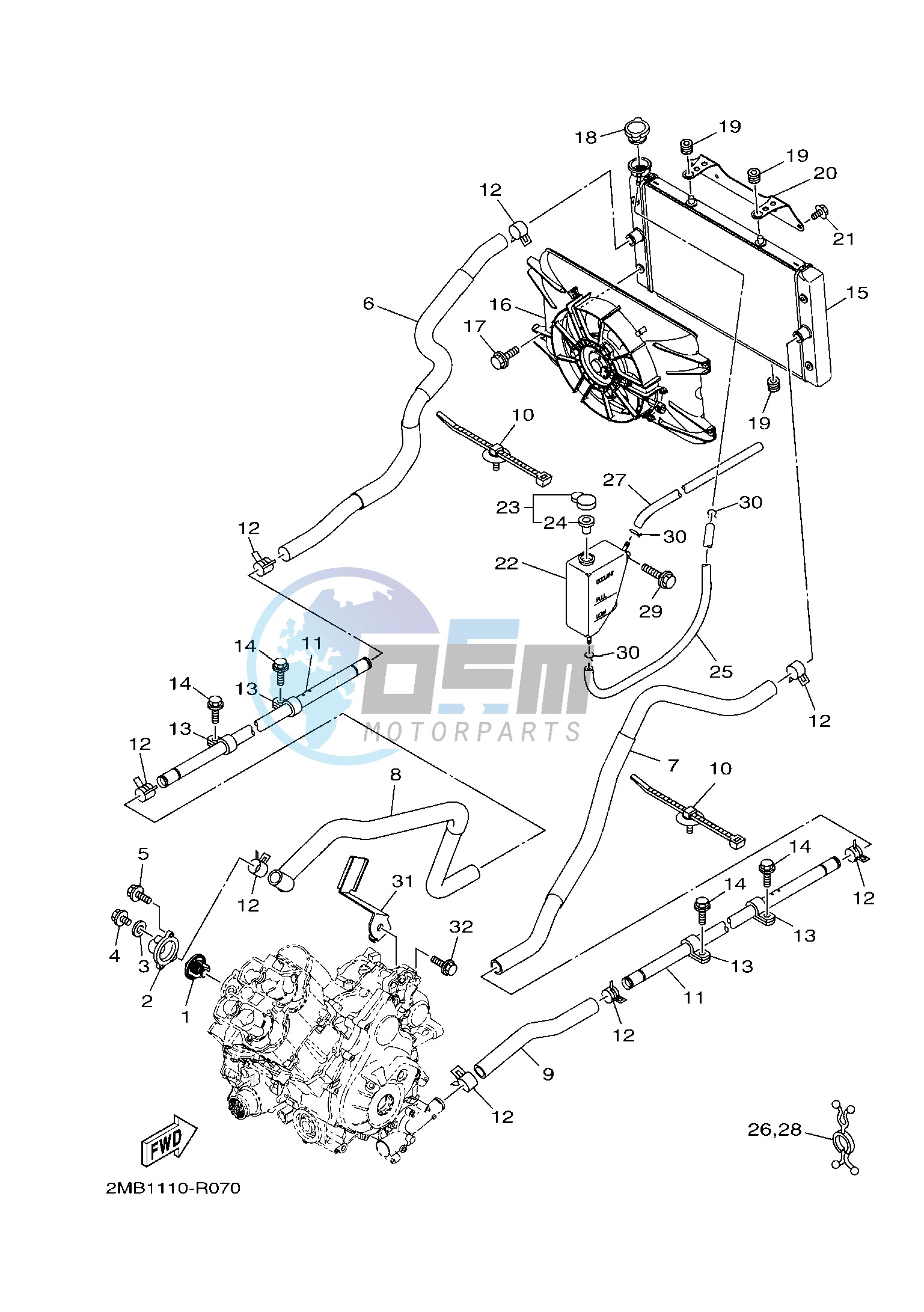 RADIATOR & HOSE