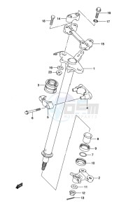 LT-A500X(Z) drawing STEERING SHAFT