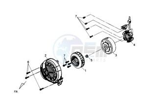 JET 4 R50 drawing MAGNETO / FLYWHEEL