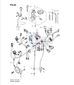 DL650 drawing WIRING HARNESS (DL650AL1 E24)