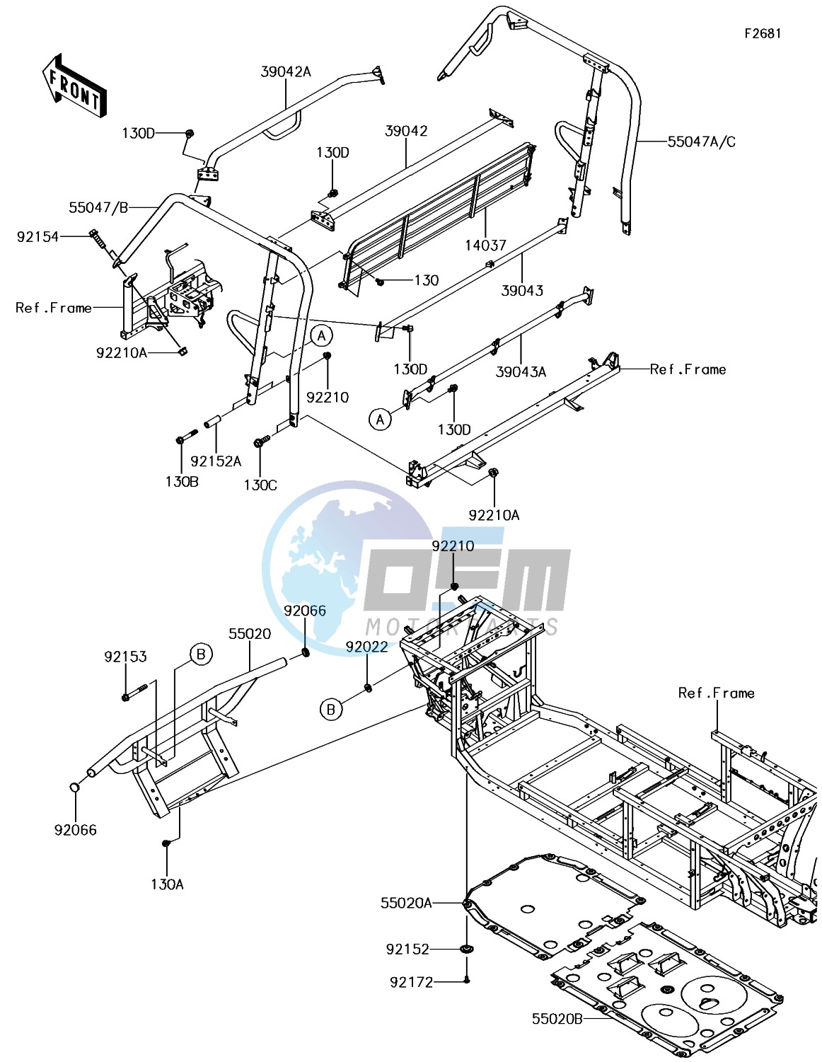 Guards/Cab Frame