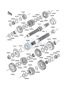 Z750_ABS ZR750M7F GB XX (EU ME A(FRICA) drawing Transmission