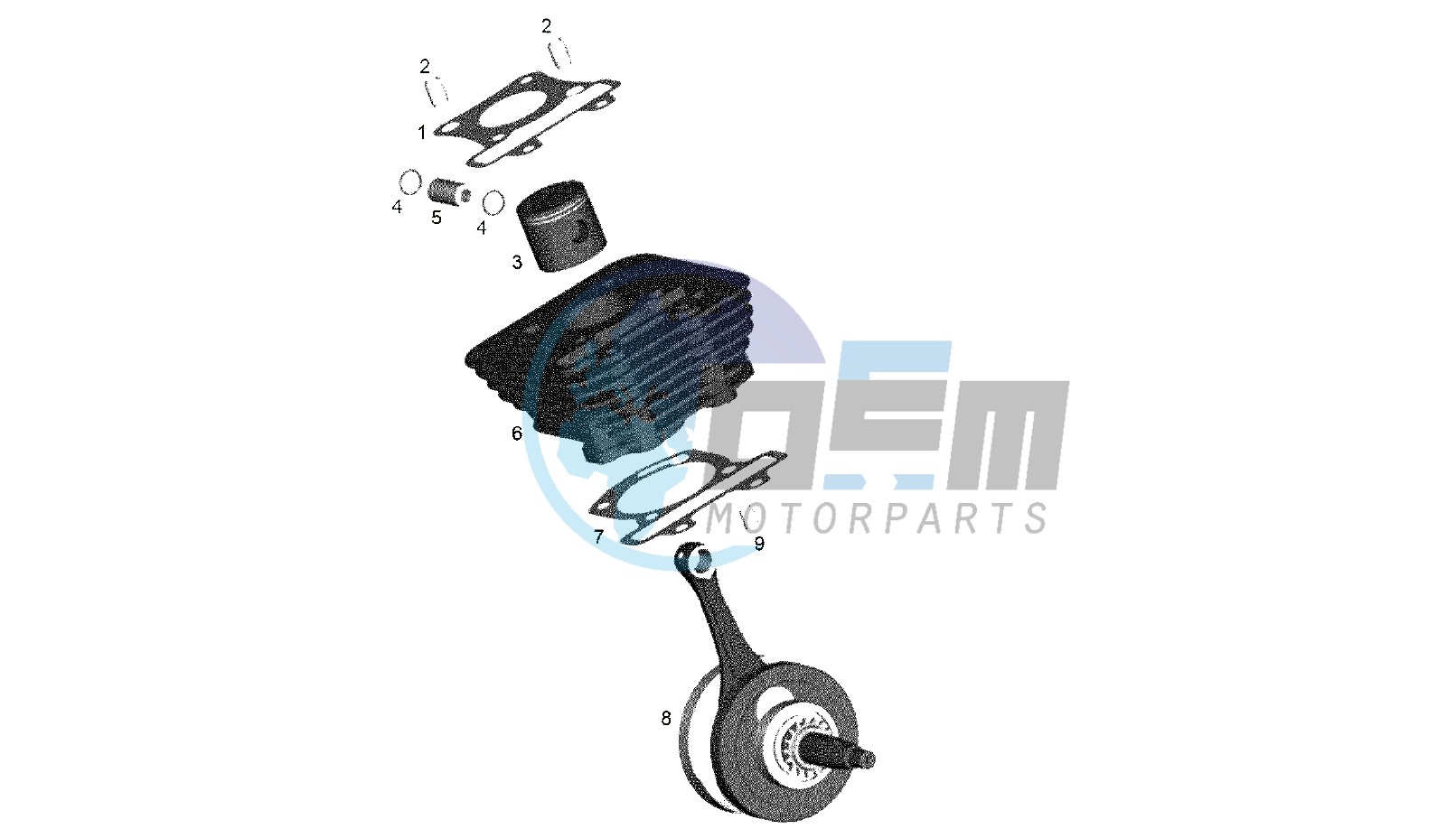 CRANKSHAFT - CYLINDER