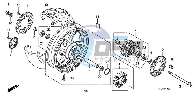 REAR WHEEL