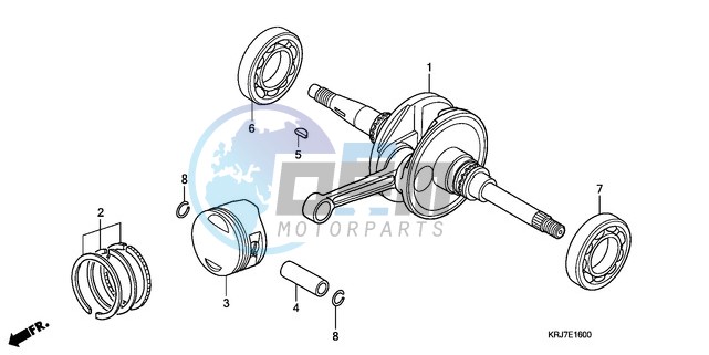 CRANKSHAFT/PISTON