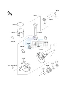 KX 125 M (M3) M3 drawing CRANKSHAFT_PISTON-- S- -