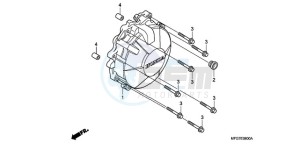 CB600FA9 Spain - (SP / ABS 25K) drawing GENERATOR COVER