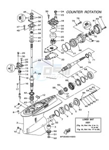 FL250AETU drawing PROPELLER-HOUSING-AND-TRANSMISSION-3