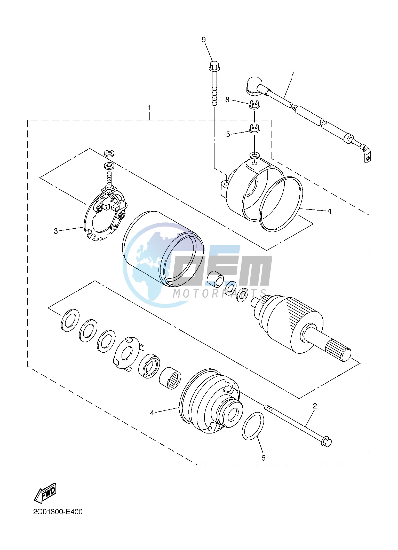 STARTING MOTOR